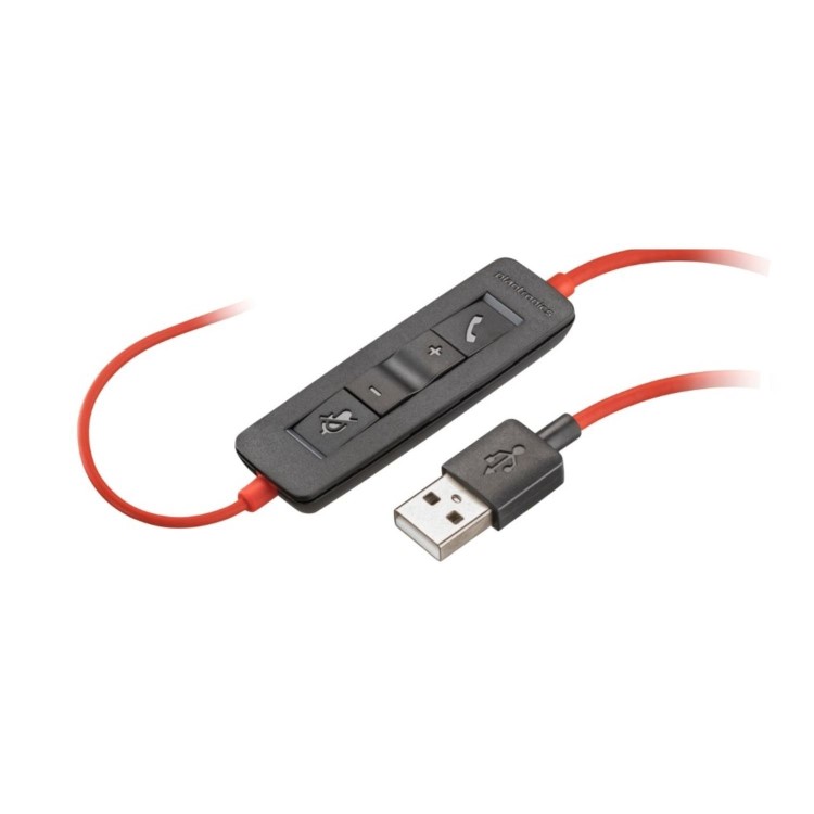 Poly Blackwire 3220 Double Sided On-ear USB Headset