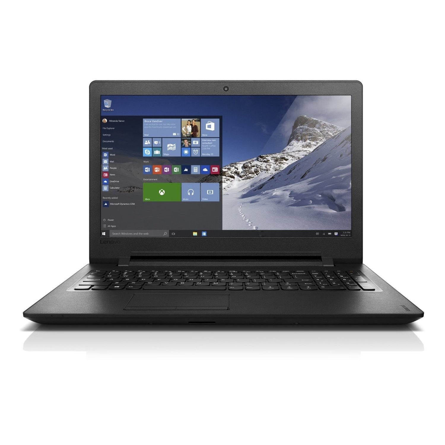 Lenovo IdeaPad 110 Intel Celeron N3060 4GB 500GB DVD-RW 15.6 Inch