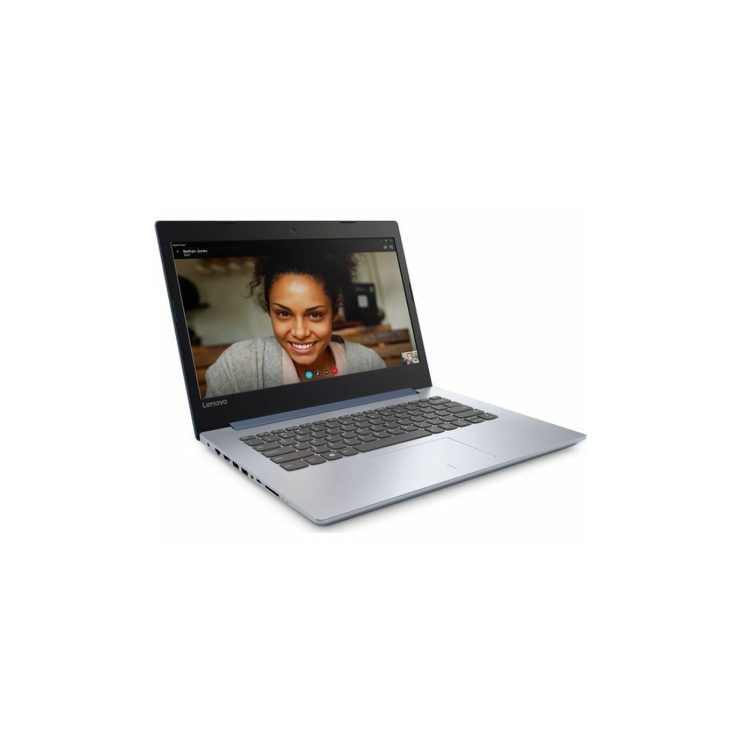 Box Opened Lenovo IdeaPad 320-14AST AMD A6-9220 4GB 1TB 14 Inch Windows 10 Laptop - Silver / Blue