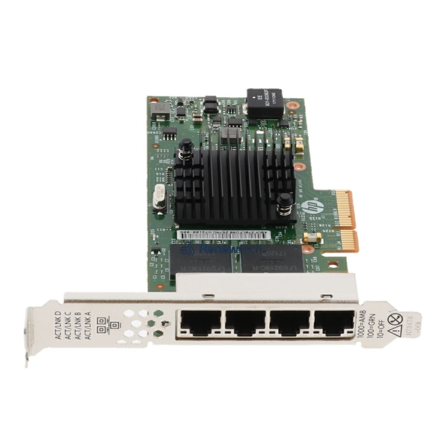 Hpe Computer Adapter HPE Ethernet 1GB 4-port 366T Adapter - Laptops Direct
