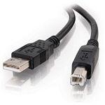 2m USB 2.0 A/B CBL BLK