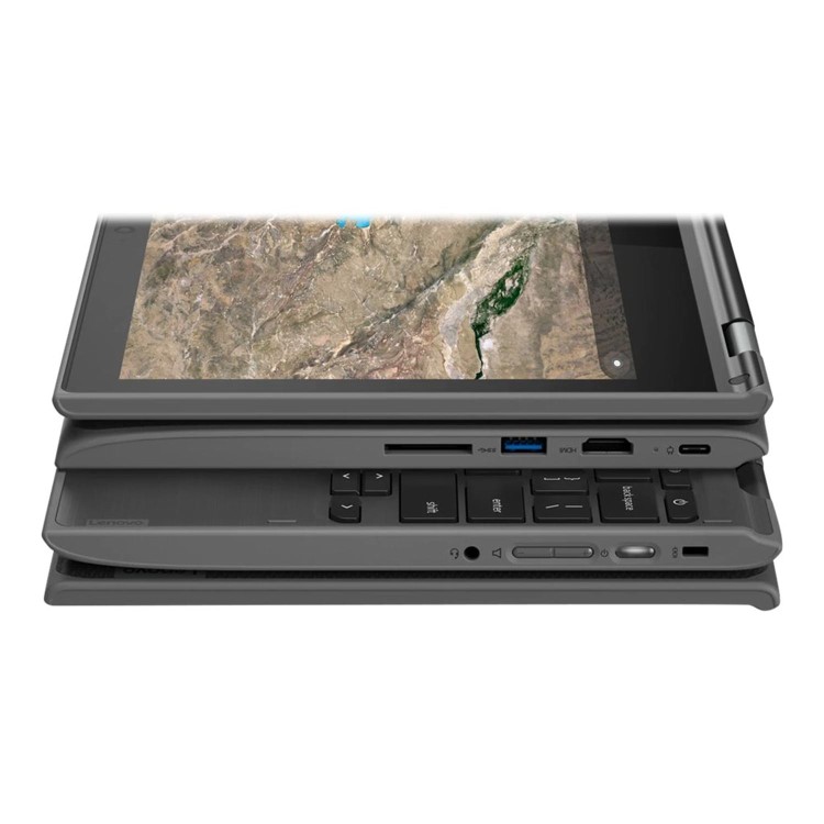Lenovo 300e MT8173C 4GB 32GB SSD 11.6 Inch Chromebook 2nd Gen MTK - Black