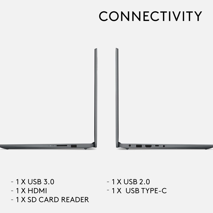 Lenovo IdeaPad 1 AMD Ryzen 5 8GB RAM 256GB SSD 15.6 Inch Windows 11 Home Laptop