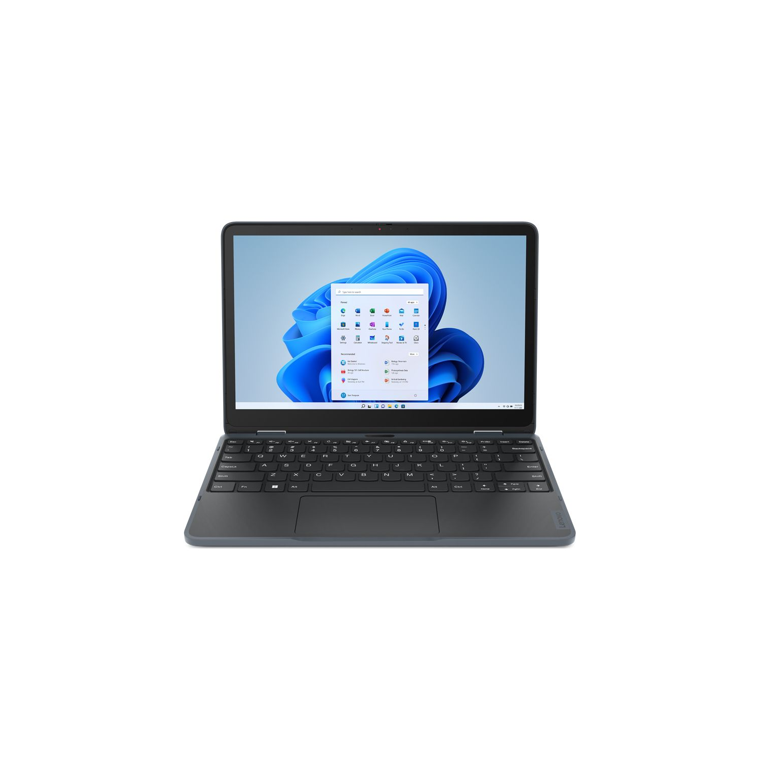 Lenovo 300w Yoga Flip Intel N Series 8GB RAM 128GB SSD 11.6 Inch Windows 11 Pro Touchscreen Laptop