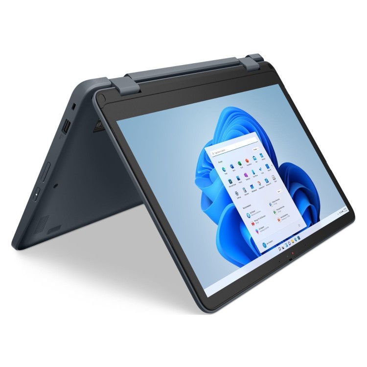 Lenovo 300w Yoga Flip Intel N Series 8GB RAM 128GB SSD 11.6 Inch Windows 11 Pro Touchscreen Laptop