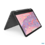 GRADE A2 - Lenovo 500e Yoga Flip Chromebook Gen 4 Intel N100 8GB RAM 64GB SSD 12.2 Inch Chrome OS Touchscreen Laptop