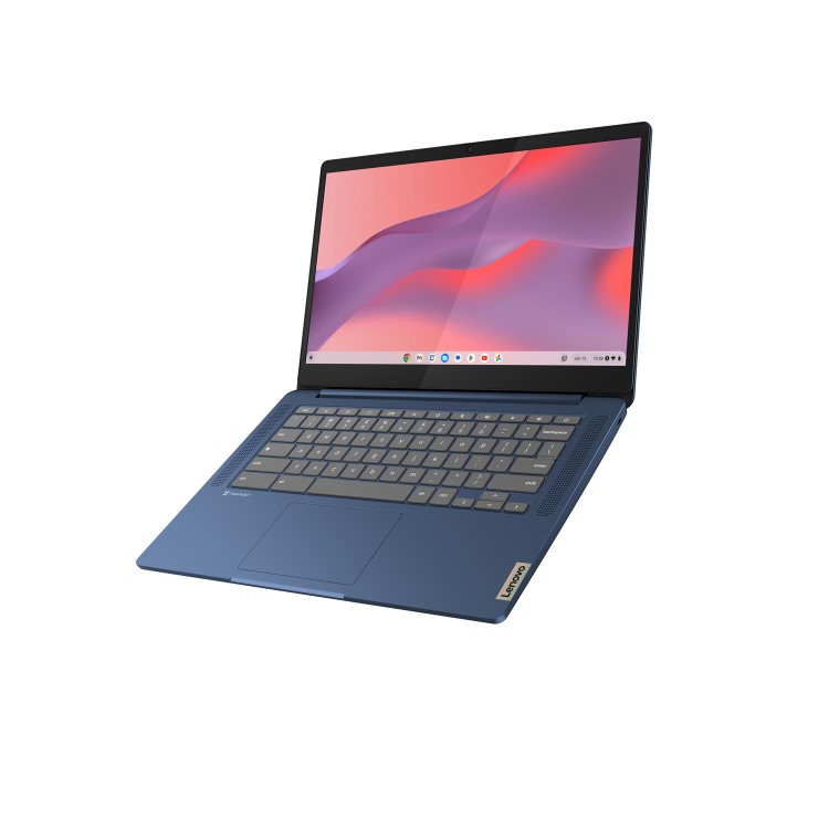 Lenovo IdeaPad Slim 3 Chrome MediaTek Kompanio 520 4GB 64GB 14 Inch Chromebook Blue