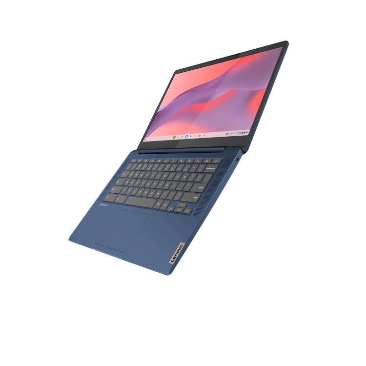Lenovo IdeaPad Slim 3 Chrome MediaTek Kompanio 520 4GB 64GB 14 Inch Chromebook Blue