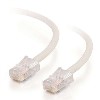 Cables To Go 0.5m Cat5E 350MHz Assembled Patch Cable White