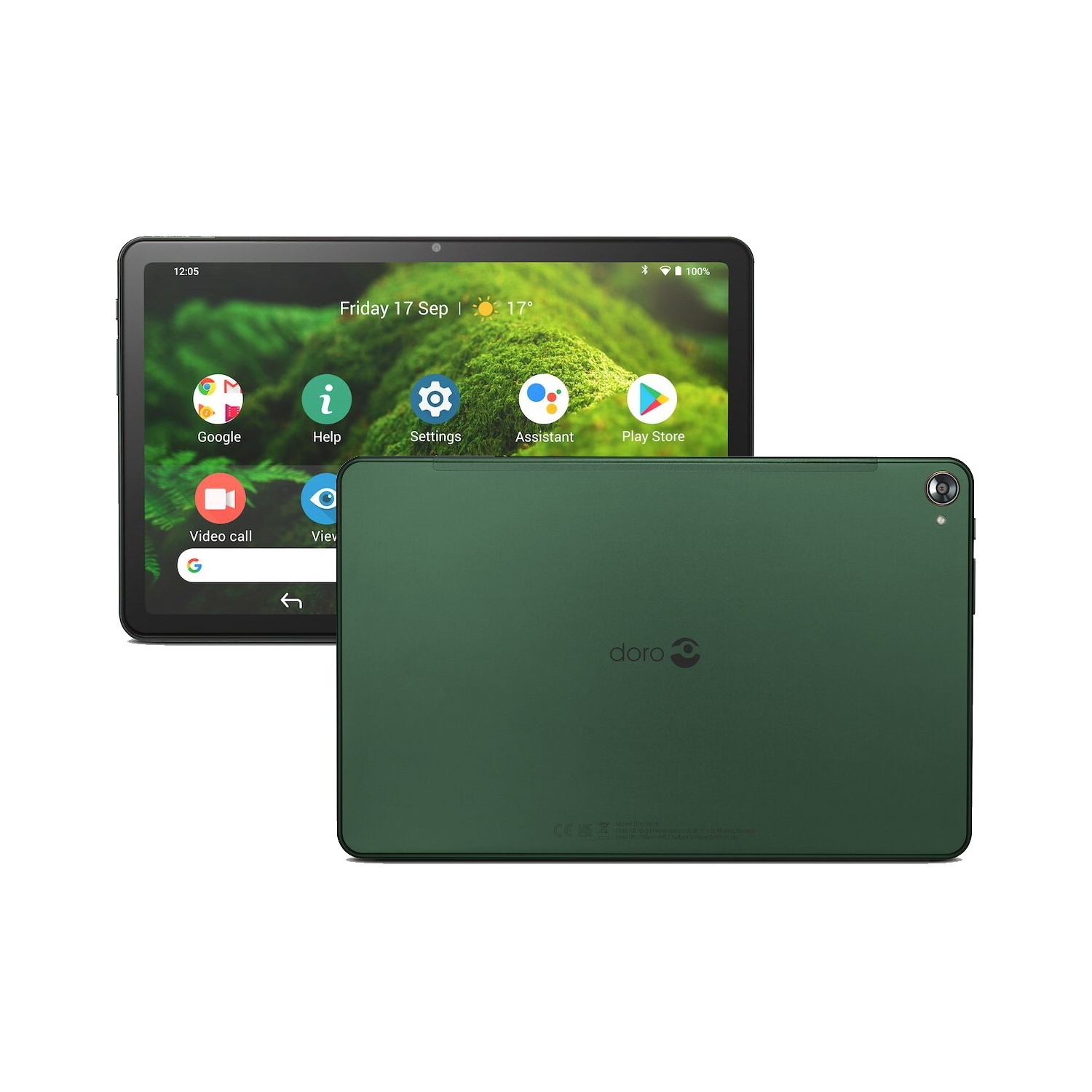 Doro Tablet 10.4 Green 32GB Wi-Fi Tablet