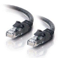Cables To Go 0.5m Cat6 Snagless CrossOver UTP Patch Cable Black