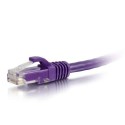 83631 Cables To Go 1m Cat6 550MHz Snagless Patch Cable - Purple
