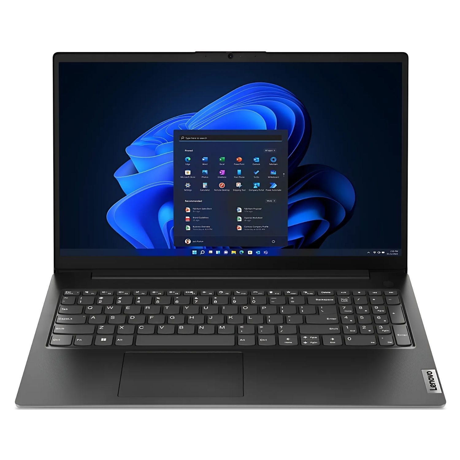 Lenovo V15 G4 AMD Ryzen 5 8GB RAM 512GB SSD 15.6 Inch Windows 11 Laptop Black, Laptops Direct - 82YU00U8UK