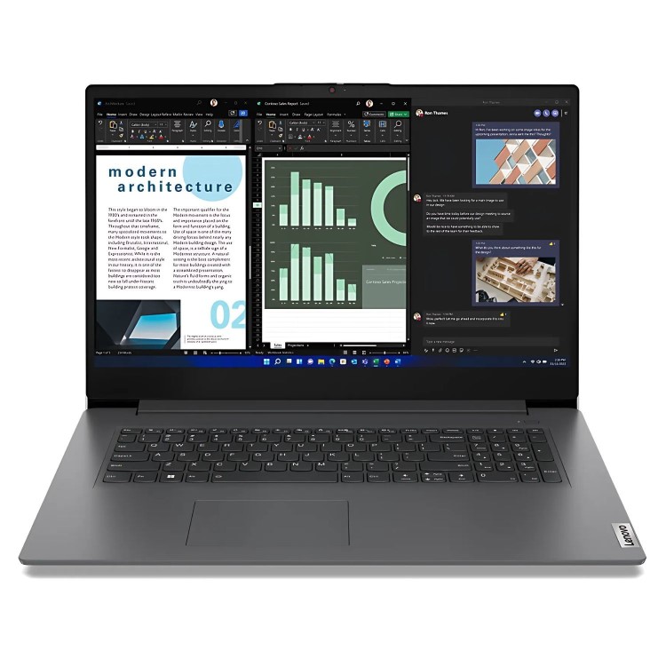 Refurbished Lenovo V17 G4 Intel Core i5 8GB RAM 256GB SSD 17.3 Inch Windows 11 Pro Laptop