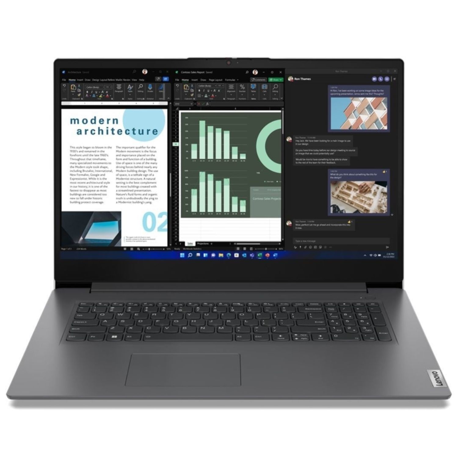Lenovo V17 G4 Core i5 16GB RAM 512GB SSD 17.3 Inch Windows 11 Pro Laptop