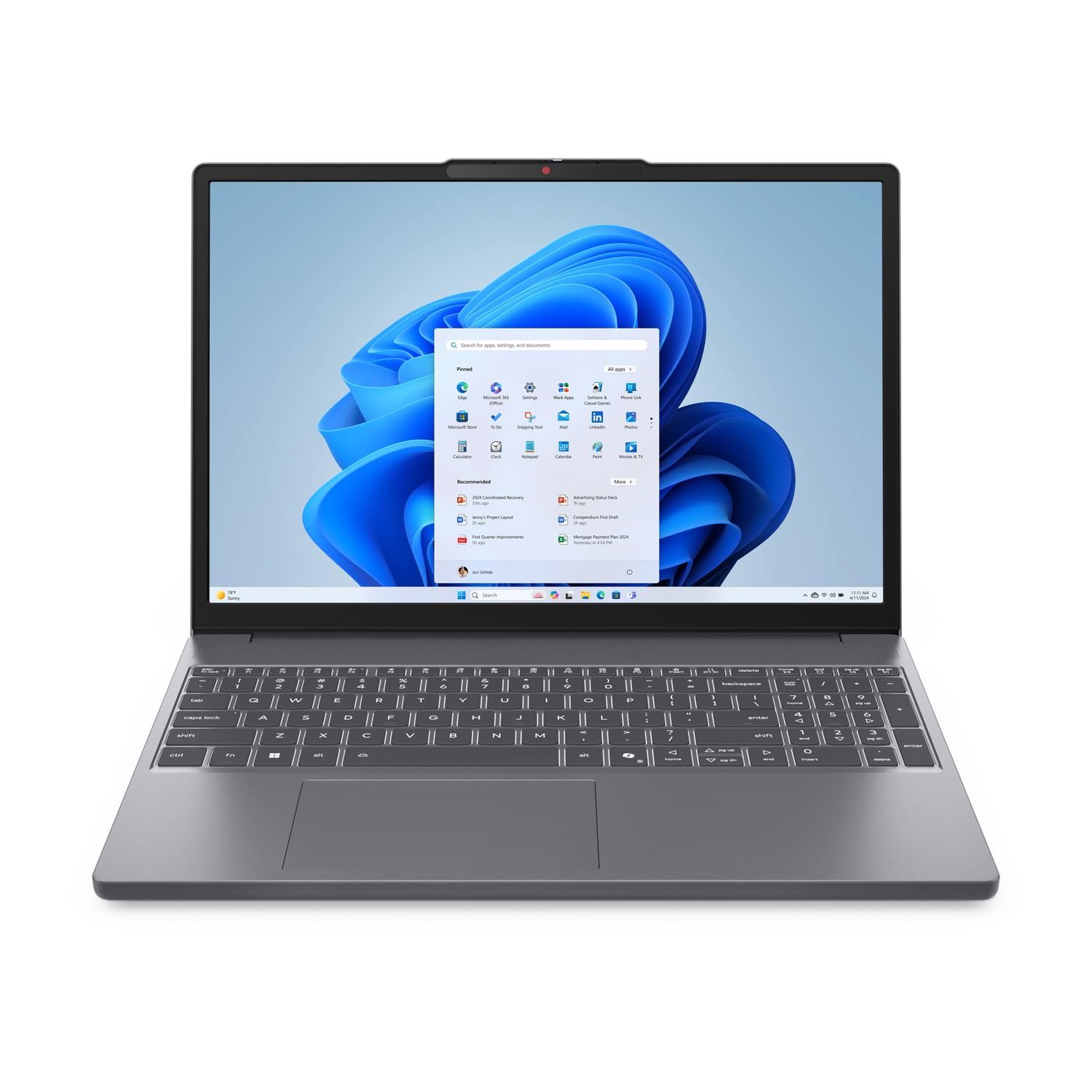 IdeaPad Slim 3 AMD Ryzen 5 RAM 512GB SSD 15.3 Inch Windows 11 Home Advanced Laptop