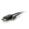 1m Mini-DisplayPort to DP Cable- Black