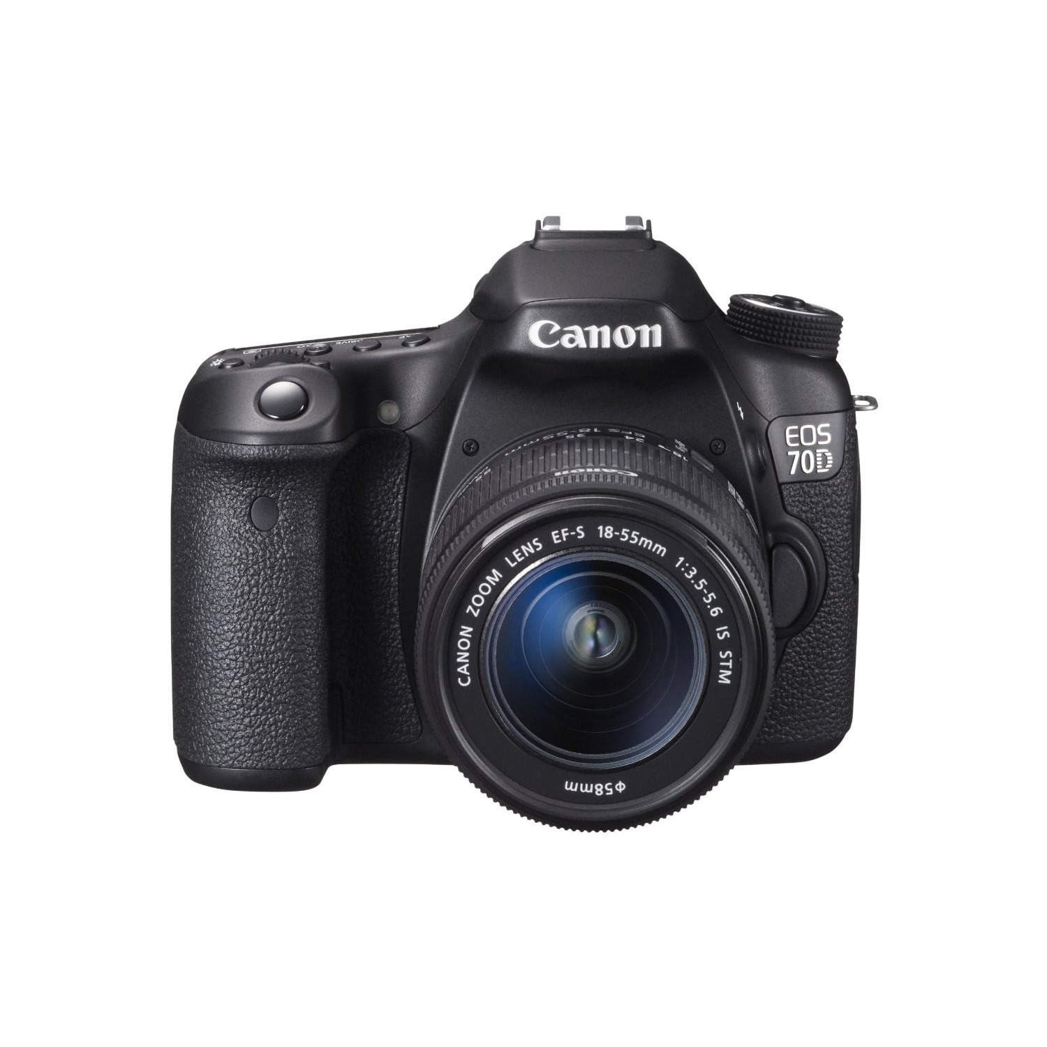 Canon EOS 70D Digital SLR Camera with EF-S 18-55mm Lens - Laptops