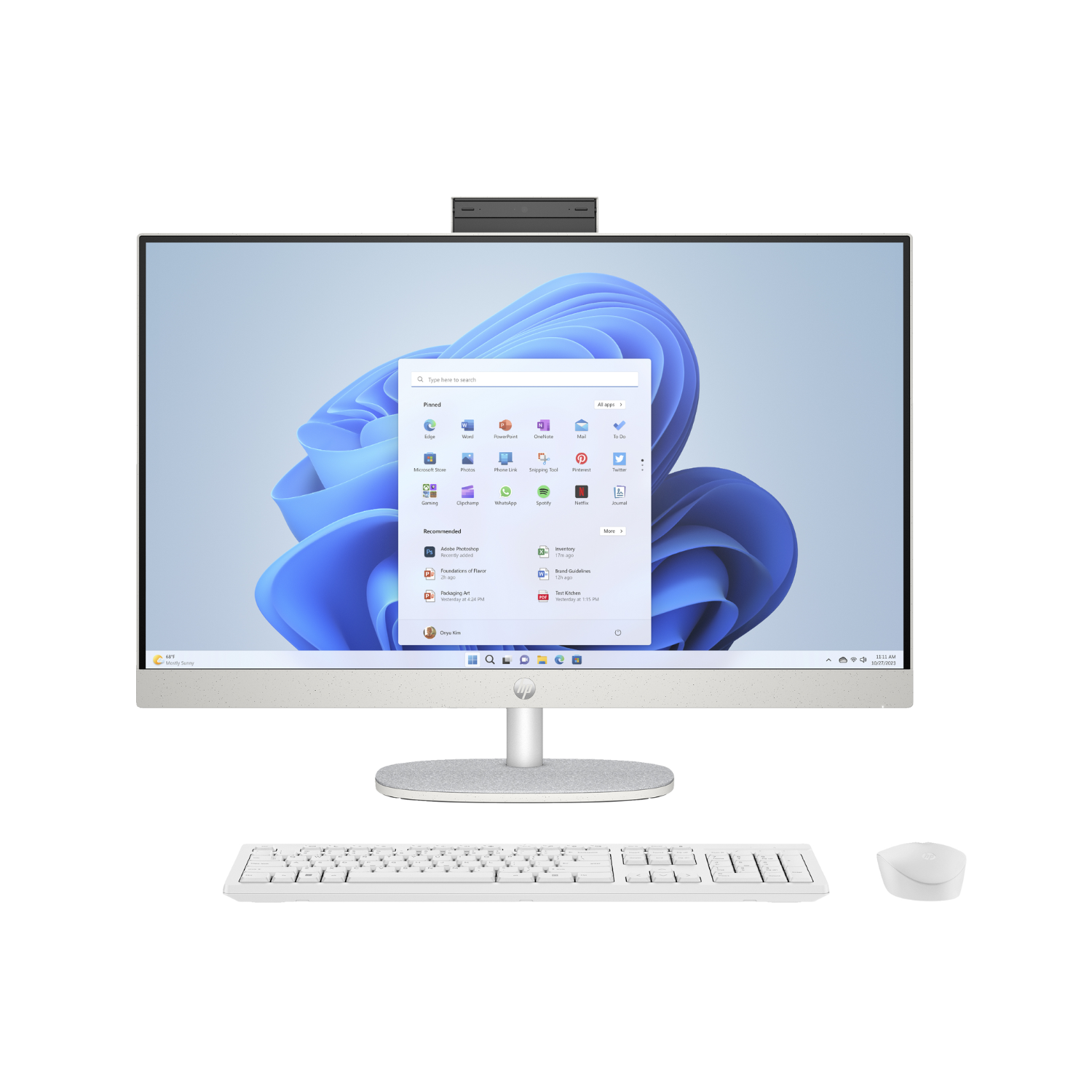 HP 27 cr0017na AMD Ryzen 3 7320U RAM 512GB SSD 27 Inch Windows 11 All One PC