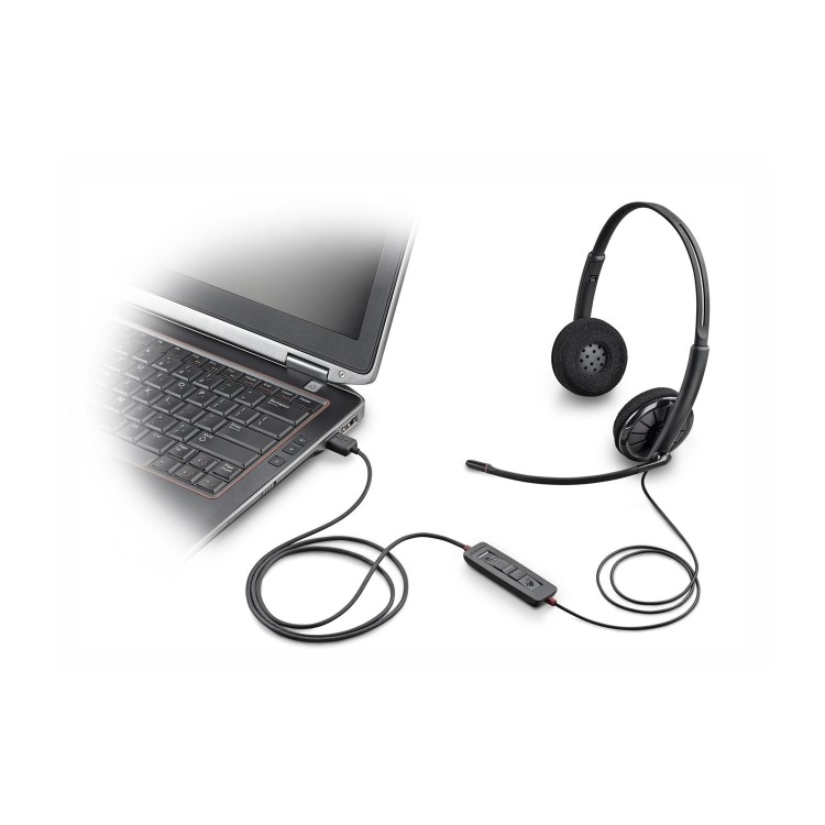 Plantronics Blackwire C320-M Stereo Headset USB