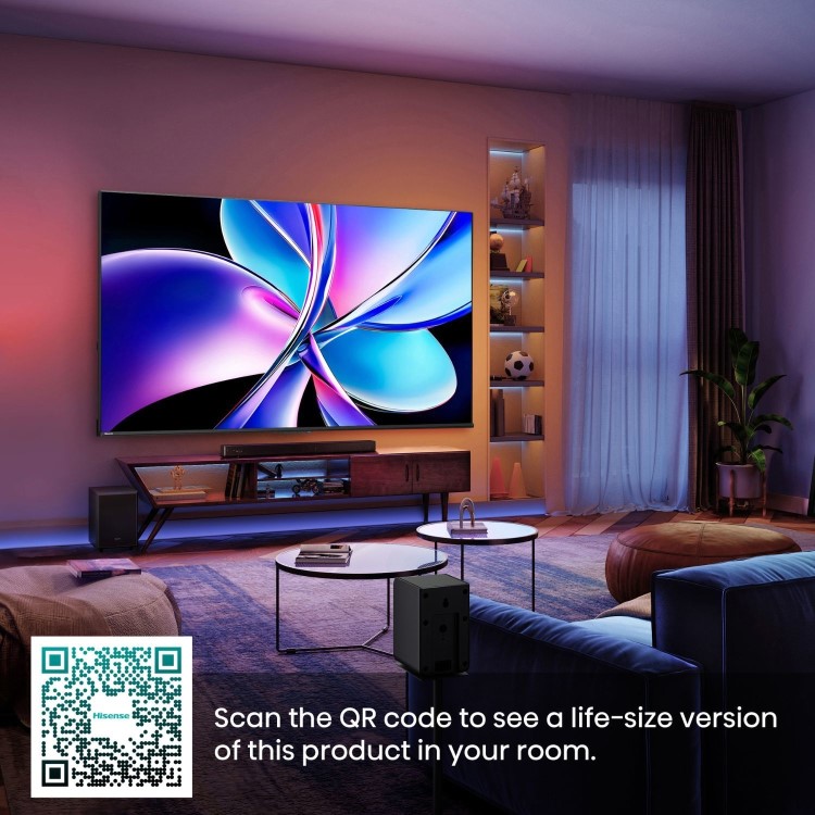 Hisense E78QTUK PRO 85 inch Smart 4K Ultra HD QLED TV
