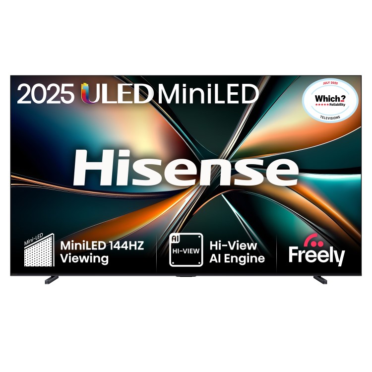 Hisense U7QTUK 85 inch Smart 4K Ultra HD Mini-LED TV