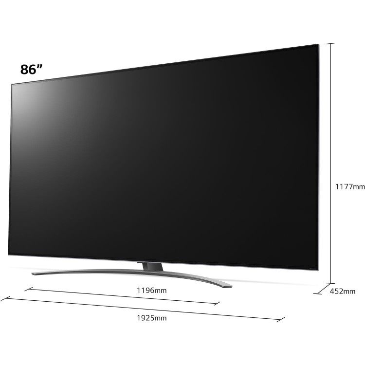LG Nano86 NanoCell 86 Inch LED 4K HDR Smart TV