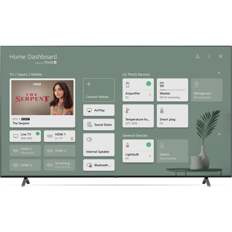 LG UP80 86 Inch LED 4K HDMI 2.1 Smart TV