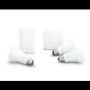 GRADE A1 - Philips Hue White & Colour Ambience E27 Smart Bulb Starter Kit - works with Alexa & Google Assistant