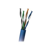Cables To Go 305M Cat5E 350MHz UTP Solid PVC CMR Cable Blue Cables To Go 305M Cat5E 350MHz UTP Solid PVC CMR Cable Blue