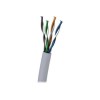 Cables To Go 305M Cat6 550MHz UTP Solid PVC CMR Cable - Blue