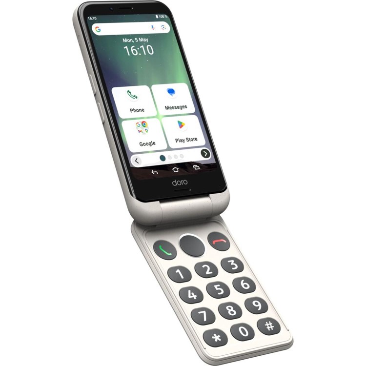 Doro Aurora A20 Bone 4.5" 64GB 4G Unlocked & SIM Free Smartphone