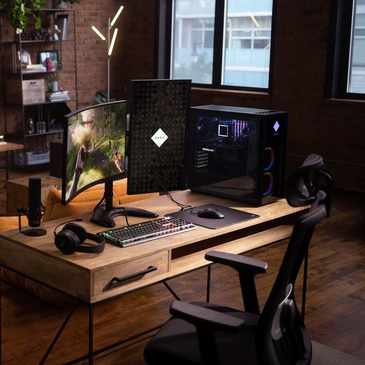 HP Omen GT21-1021na AMD Ryzen 7 7700 16GB RAM 1TB SSD RTX 4070Ti Windows 11 Gaming PC