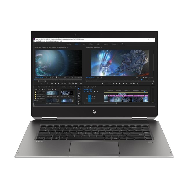 HP ZBook Studio x360 G5 Flip Core i7-9850H 16GB 512GB SSD 15.6 Inch FHD Touchscreen Quadro P1000 4GB Windows 10 Pro Convertible Mobile Workstation Laptop