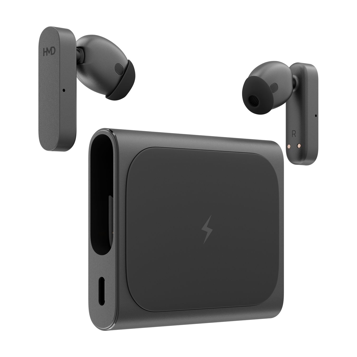 Amped Buds Wireless Earphones Integrated Powerbank