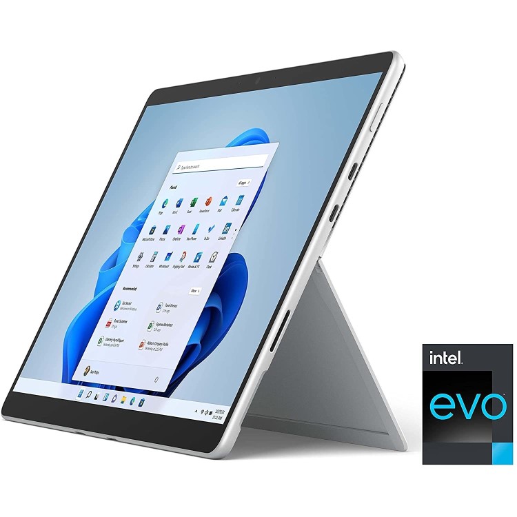 Microsoft Surface Pro 8 Intel Core i5-1145G7 8GB 256GB 13 Inch Windows 11 Pro - Platinum