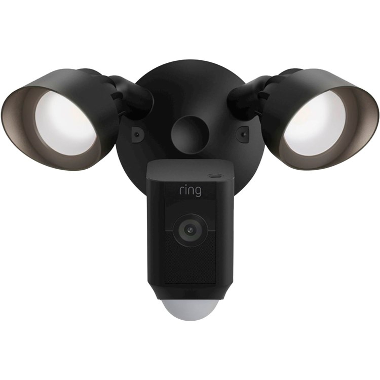 Ring 1080p HD Floodlight Cam Wired Plus - Black