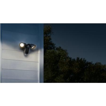 Ring 1080p HD Floodlight Cam Wired Plus - Black