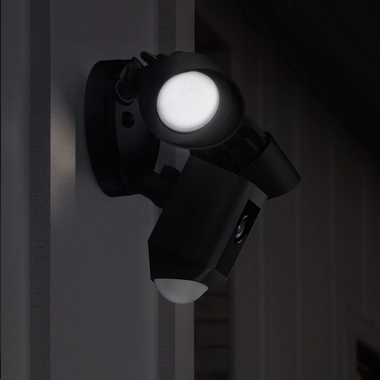 GRADE A1 - Ring Floodlight Camera - Black