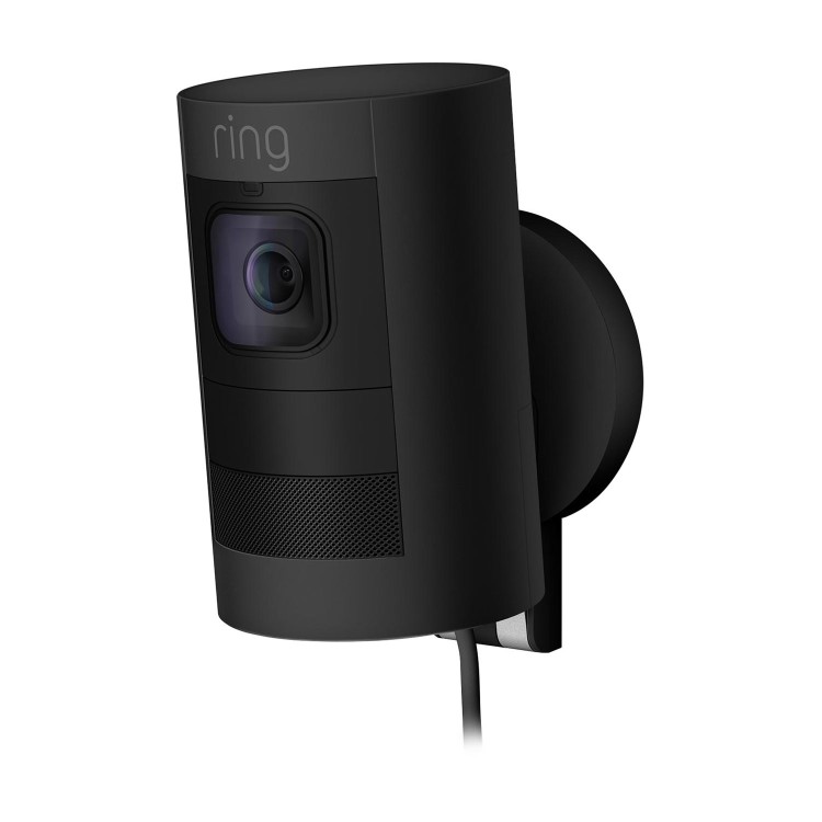 Ring 1080p HD Stick Up Cam Elite Black