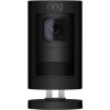 GRADE A1 - Ring Stick Up Cam 1080p HD Battery Powered - Black
