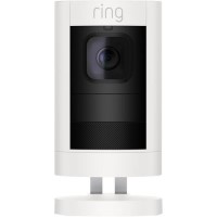 GRADE A1 - Ring Stick Up Cam 1080p HD Battery Powered - White