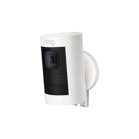 GRADE A1 - Ring Stick Up Cam 1080p HD Battery Powered - White