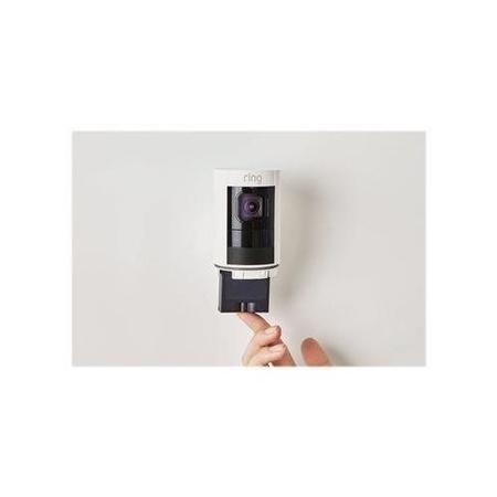 GRADE A1 - Ring Stick Up Cam 1080p HD Battery Powered - White