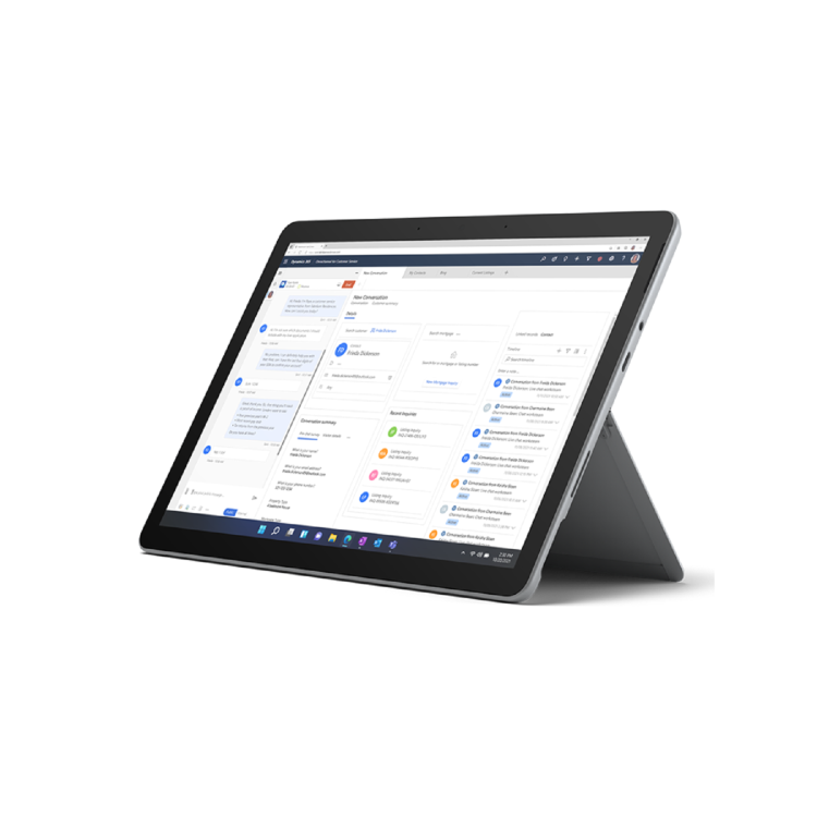 Microsoft Surface Go 3 Business 4G LTE 128 GB Windows 11 Pro Platinum Tablet