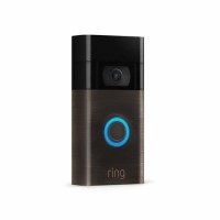 Ring 1080p HD 2nd Gen Video Doorbell 1 - Venetian Bronze Ring 1080p HD 2nd Gen Video Doorbell 1 - Venetian Bronze