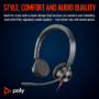 Poly Blackwire 3325 Wired Headset