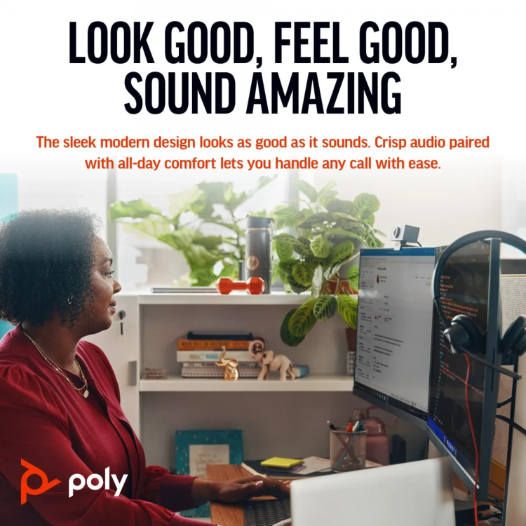 Poly Blackwire 3325 Wired Headset