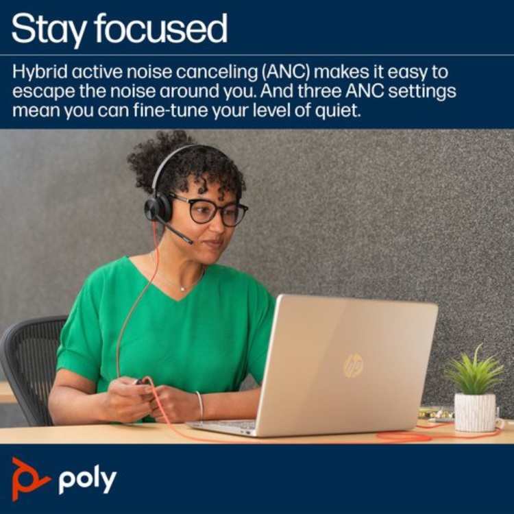 Poly Blackwire 8225 Wired Headset