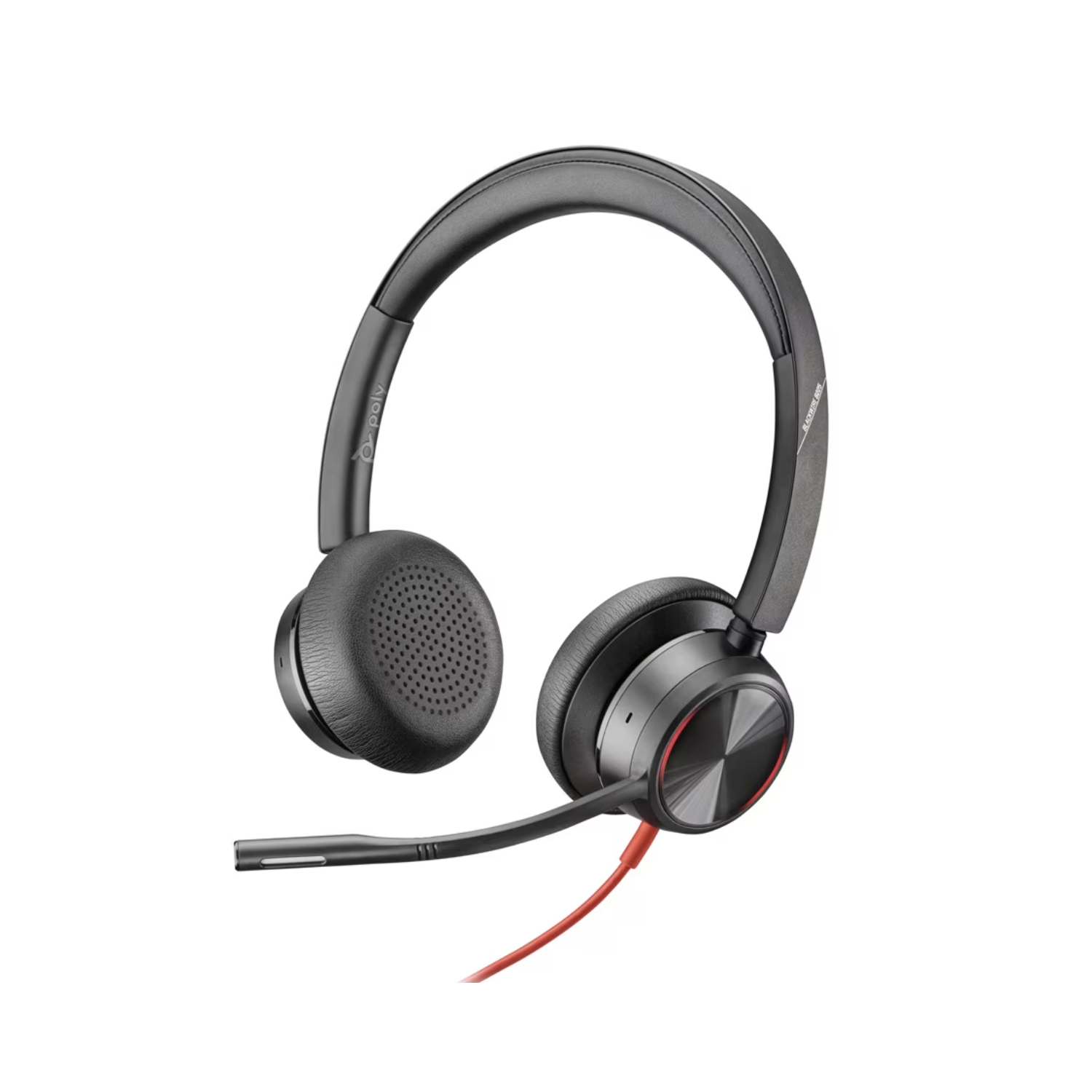 Poly Wire 8225 Wired Headset Black, Laptops Direct - 8X225AA